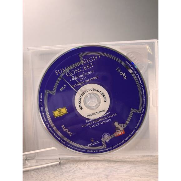 Summer Night Concert Schönbrunn 2011 CD – Vienna Philharmonic – Valery Gergiev – - Picture 4 of 5